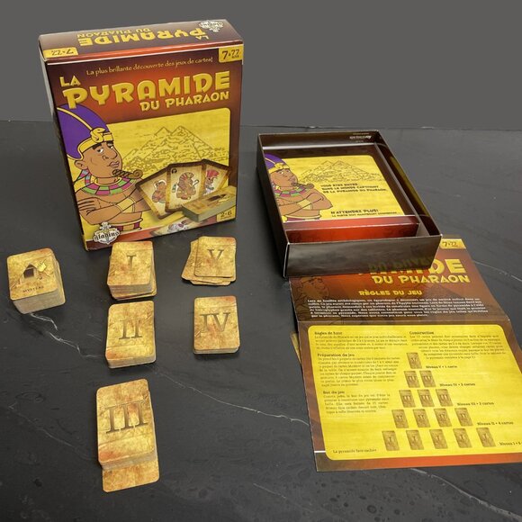 LA PYRAMIDE DU PHARAON – Jeu de cartes captivant ! - Picture 2 of 3